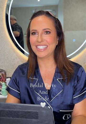 Bridal Party Makeup: Stunning Bride Christina’s Getting Ready