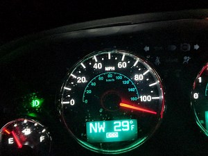Crazy JKU speedometer problem