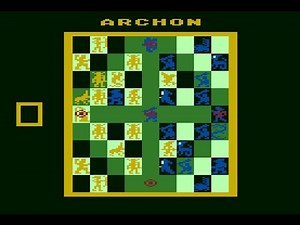 Archon (Atari 800XL) | 1983 | Walkthrough | HD 720p60