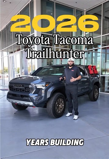 Toyota already built the truck people normally spend years building. 2026 Tacoma Trailhunter in Underground. ⛰️ #toyota #toyotatacoma #trucktok #newcar