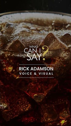 Rick Adamson Voice and Visuals for Coke Zero