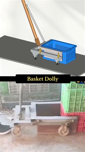Basket Dolly – Smart Solution for Easy Transport!