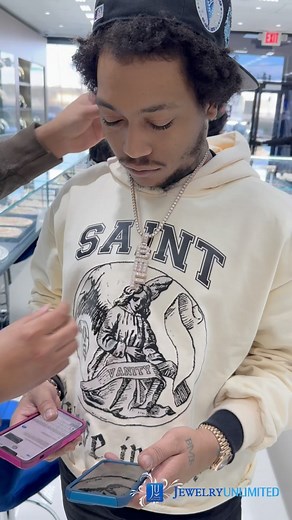 Jewelry Unlimited on Instagram: "“Black Mafia Family” New BMF piece for @lilmeechbmf"