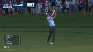 Luke Donald uses nice approach to set up birdie at the Memorial