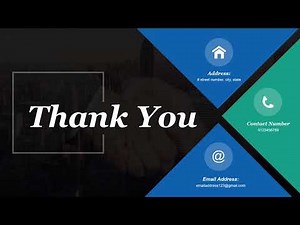 Thank You PPT Template