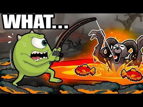 Can You Actually Fish in LAVA?! 🔥 | 99 Nights in the Forest Experiment