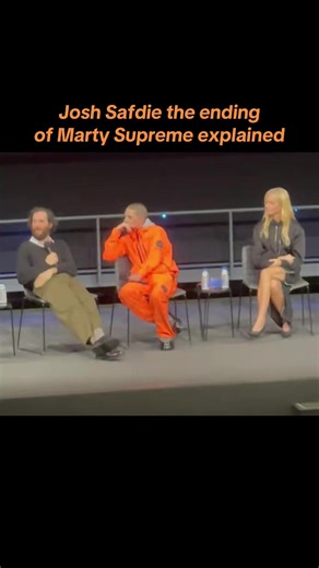 Josh Safdie on the ending of Marty Supreme #martysupreme | Marty Supreme