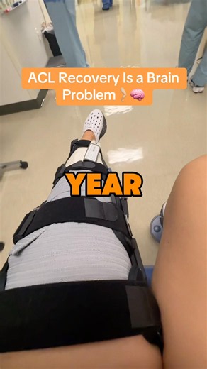 The reason ACCL recovery takes a year - it’s a brain problem 🧠