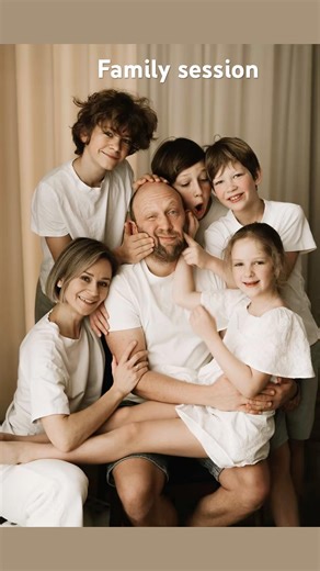 Big family photo session idea