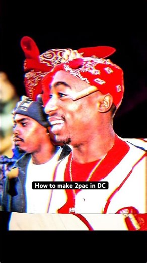 Step by step to make Tupac #2pac #tupac #fightinggame #dropcult #tutorial