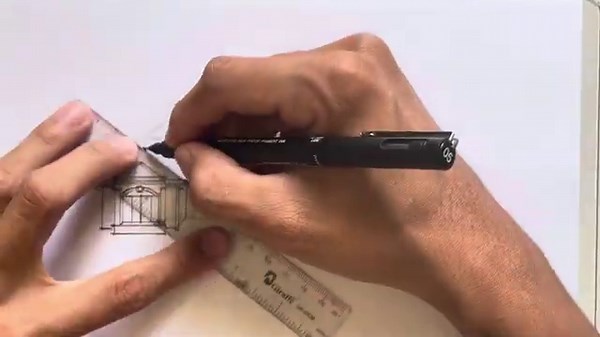 How to Draw a House (Step by Step)||Easy Drawing Tutorial for Beginners