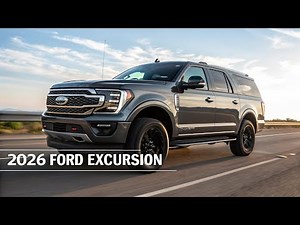 "2026 Ford Excursion REVEALED: The MONSTER SUV Making Suburbans Look TINY!"