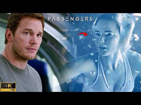 Jennifer Lawrence Trapped in Floating Water Bubble | Passengers (2016)