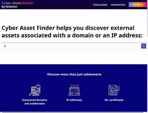 The Cyber Security Hub™ on Instagram: "Try Attaxion Cyber Asset Finder for a preview of your exposed assets 👉 LINK IN BIO! When’s the last time you checked what attackers can see? Pop in your domain to run a FREE scan — no strings attached. #SecurityPosture #CyberRisk #ShadowIT"