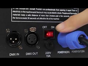 U`King Cold Spark Machine Stage Equipment Special Effect Machine with Wireless Remote Control