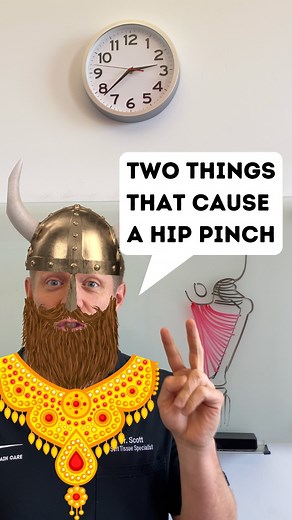 4 comments | A hip pinch is a really annoying thing to deal with. Most of the time the internet and powers that be will just tell you to stretch your hip flexors to fix it. The thing is, the hip flexor isn’t loaded many times when your hip pinches… It’s the stuff on the back side that is under tension. Fix THAT stuff. Now you’re cooking with gas. #hipimpingement #hippain #hippainrelief #fai #milwaukee #wisconsin | Select Pain Care | Facebook