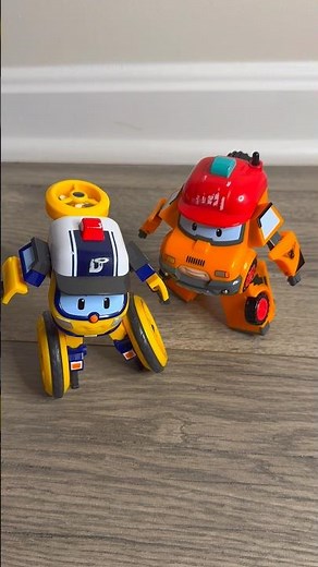 Robocar Poli: Droney & Mark Epic Transformation! #robocarpoli #asmrcommunity #transformers