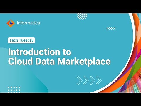 Introduction to Cloud Data Marketplace