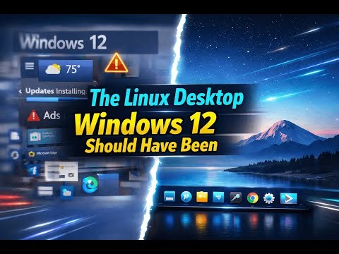 This New Linux Desktop Is What Windows 12 Should Have Been