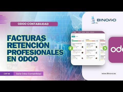ODOO Accounting | Tutorial 38 📌 How to create invoices with professional retention in Odoo