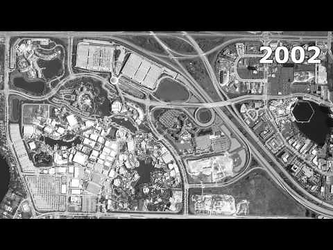 Universal Orlando Resort Aerial Time Lapse - 1984-2013