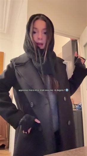 je me suis gelée biensur ! #fyp #pourtoi #hiver #ootd #grwm