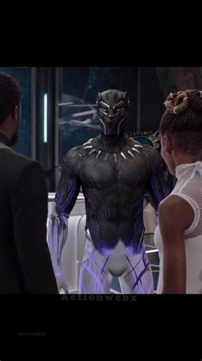 #helo Why T'Challa Rejected the Golden Black Panther Suit! #actionwebx #viral