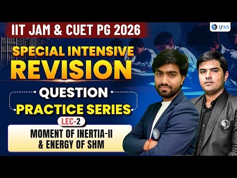 MOMENT OF INERTIA-II & ENERGY OF SHM | SPECIAL INTENSIVE REVISION | LEC-2 | PRACTICE SERIES