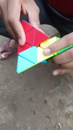 triangle cube solve 💕🎂💪💪💪💕💓❤️