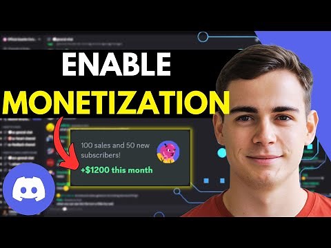 How To Enable Monetization on Your Discord Server (2025) - Step By Step