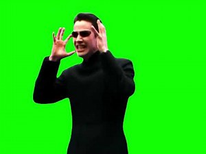 Keanu Reeves Screaming meme - The Matrix: Reloaded