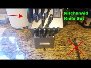 ✅ How To Use KitchenAid KKFTR16SL Knife Set Review
