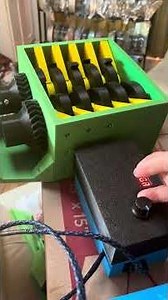 Motorized filament shredder working fantastic.