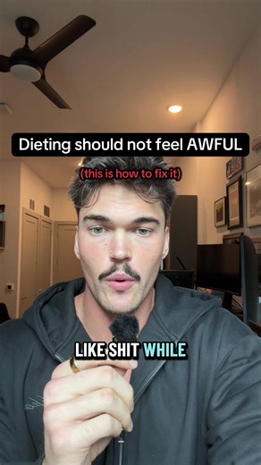 Dieting isn’t all sunshine and rainbows, but it shouldn’t have you feeling awful ALL THE TIME. - Analyze with a top down approach: 1. First check how big the deficit is. Too big of a deficit will cause problems. 2. Next check your macros. Are your carbs and/or fats too low. 3. Lastly check your micros. This is the most commonly overlooked part. Your diet shouldn’t consist purely of “diet foods” like protein bars and keto tortillas. Focus on single ingredient, nutrient dense Whole Foods.