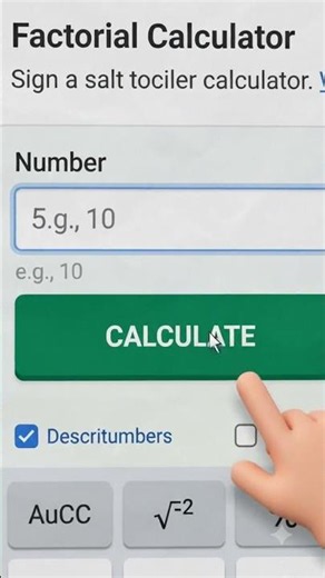 Modern Factorial Calculator Experience 🚀