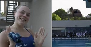 Simhopp: EM-silver till Elna Widerström i simhopp