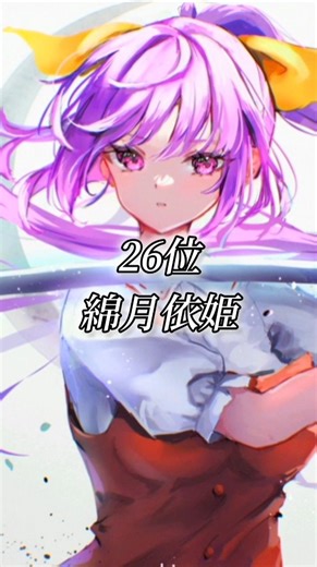 個人的に好きな東方キャラランキング #東方#ランキング
