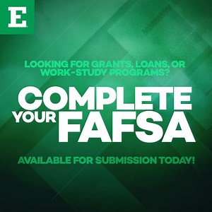 Complete your Free Application for Federal Student Aid today! Promptly filing the form opens doors to grants, loans, and work-study programs. Aid offers for the next academic year are expected by late May. Take advantage of the support you deserve! | Eastern Michigan University