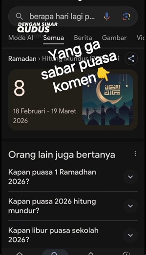 ga sabar nih puasa