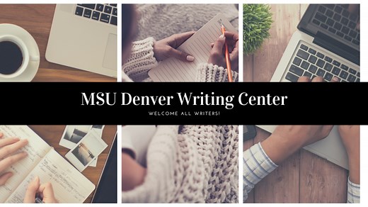 Writing Center - MSU Denver