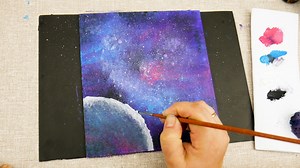 30K views · 520 reactions | Planet Galaxy Easy Acrylic Painting Demonstration for Beginners | Relaxing I hope you enjoy watching my video. Have a good day! You can watch more videos here https://www.youtube.com/channel/UC7eCCUbqvS3OpAqczWSv5Hg | Paintify | Facebook