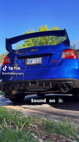 2020 STI Cold Start with ETS Exhaust System
