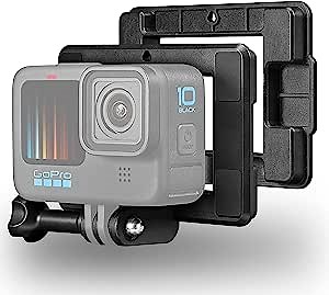 Super Magnetic Mount Clip for GoPro Hero 13 12 11 10 9 8 4 5 6 7 Black White, Magnetic Suction Bracket Compatible with Gopro DJI Action Osmo, Insta360 SJCAM, AKASO Action Cameras