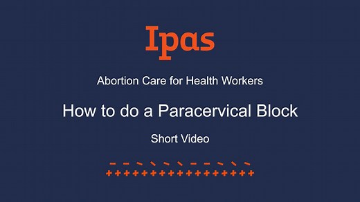 How to do a Paracervical Block