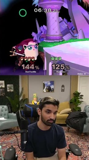 Recovering vs a Jigglypuff