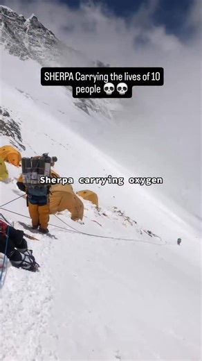 Sherpas and Nepalese people are made different 💀 Do you agree ? Comment below #mountaineering #hikingadventures #climbing #adventure #climbing #sherpa #nepali #mountains #himalayas #trekking #naturelover | Alpine Ace Treks & Expedition