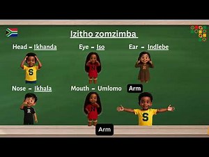 IsiZulu Body Parts for Kids 20 Easy Words Every Child Should Learn