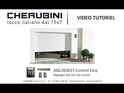 Control Easy - Réglages des fins de course
