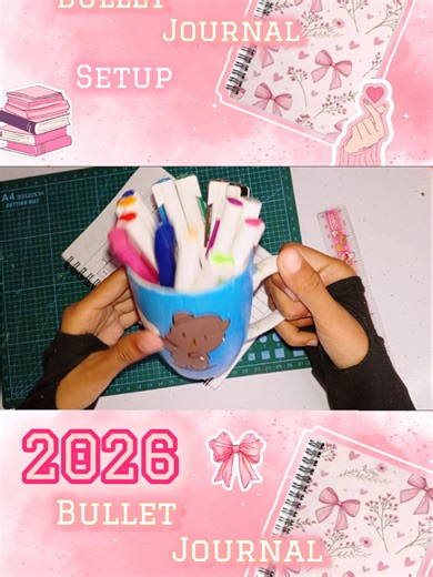 2026 Bullet journal tutorial 🫶🎀