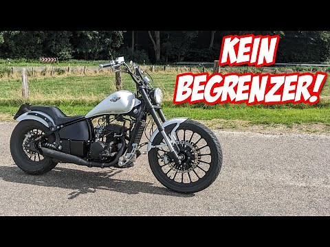 I ride a 125cc chopper with two cylinders! | A real head-turner! | Hartriders